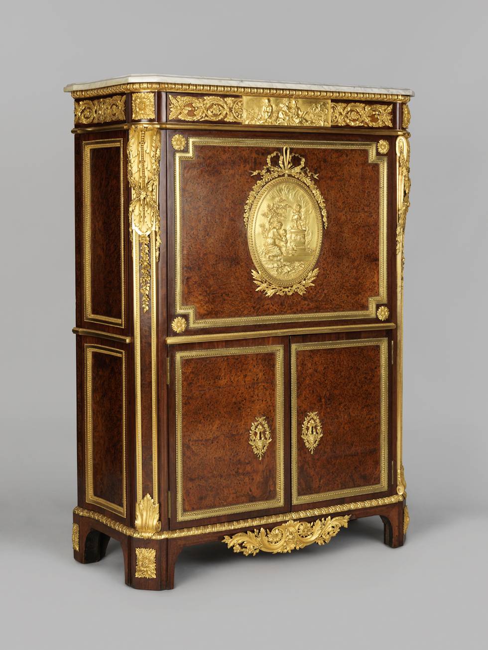 An image of an eighteenth-century fall-front desk