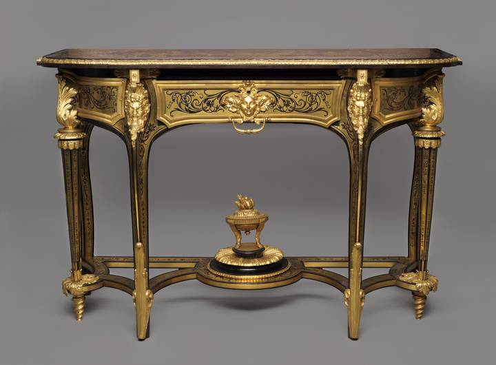 Attributed to André-Charles Boulle, Console Table, about 1705 (F424).