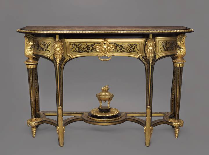 Attributed to André-Charles Boulle, Console Table, about 1705 (F425).