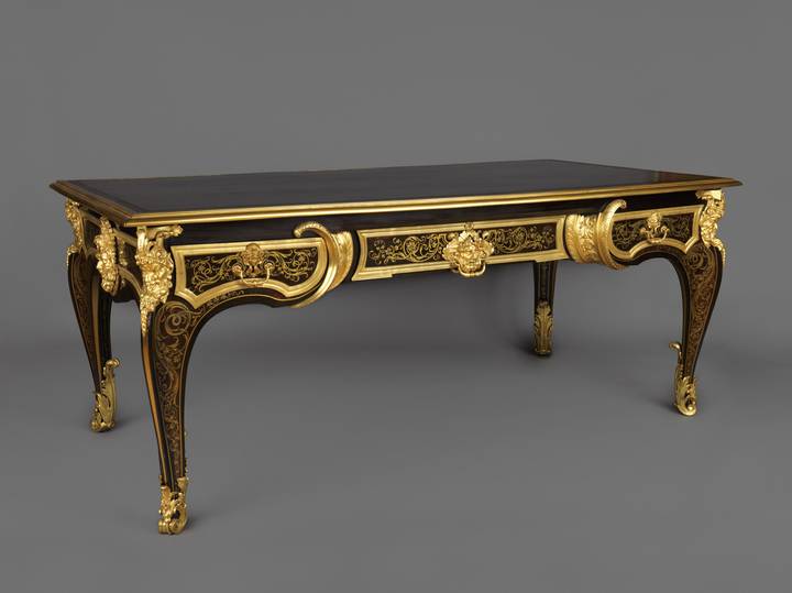 Desk, attributed to André-Charles Boulle, about 1710 (F427).