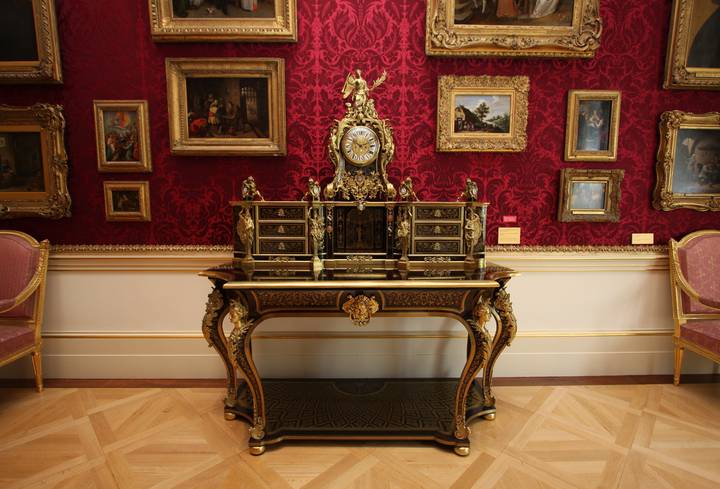Writing table, John Webb, 1854-7 (F461).