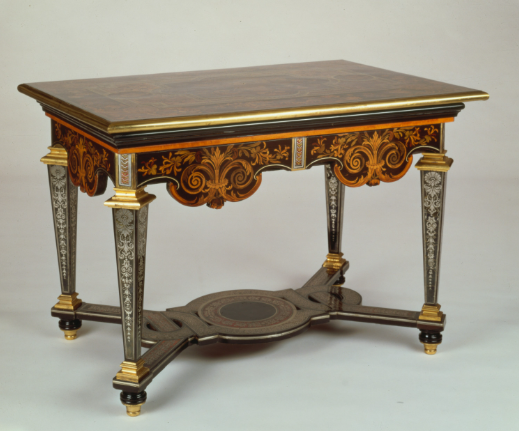 Table, attributed to André-Charles Boulle, about 1670–90. Fine Arts Museum of San Francisco (1993.74). CC0 1.0.