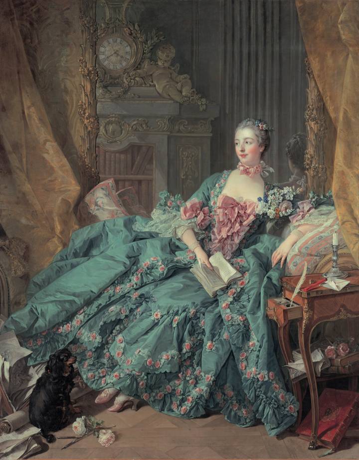 Francois Boucher, Madame de Pompadour, 1756. Alte Pinakothek, Munich (INV HUW 18) © Alte Pinakothek, Munich