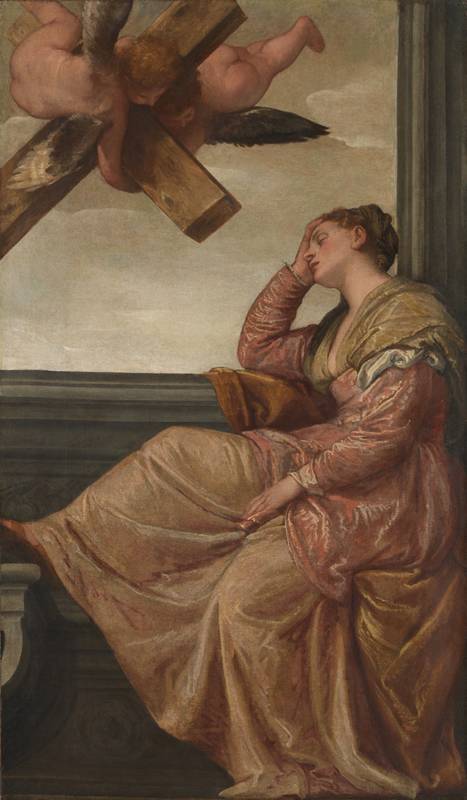 Paolo Veronese, The Dream of St Helena, about 1570. National Gallery (NG1041).