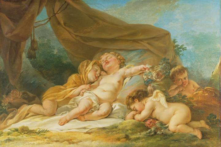 Nicolas-René Jollain, Sleep (Le sommeil), 1781 (P488).