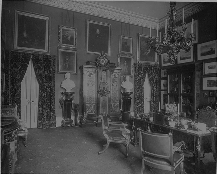 J.J. Thomson, The Study, Hertford House. Photograph by John Thomson, about 1888. © The Trustees of the Wallace Collection.