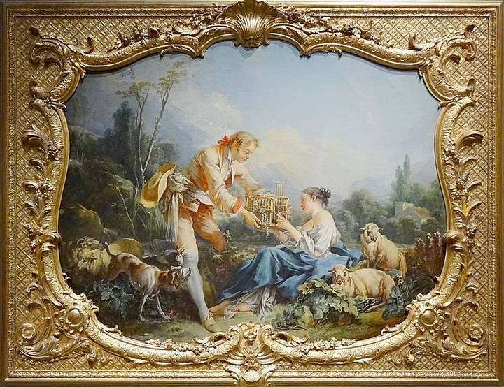 Francois Boucher, The Pleasing Shepherd, Hôtel de Soubise © Hôtel de Soubise CC-BY-NC-ND 4.0