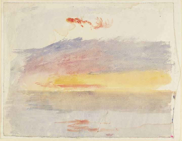 Joseph Mallord William Turner, The Rigi, about 1841. Tate (D36060) © Tate, London CC-BY-NC-ND 4.0