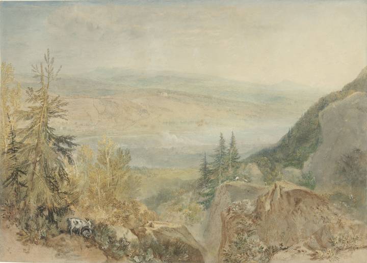 Joseph Mallord William Turner, View of Farnley Hall, Yorkshire from Otley Chevin, about 1808-1825. Rijksmuseum (RP-T-1990-40) © Rijksmuseum, Amsterdam CC0 1.0