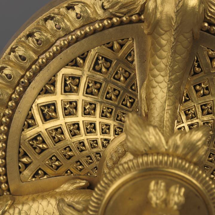 Marie-Antoinette: Gilded Candlestick