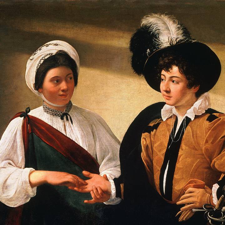 woman and group in theatre