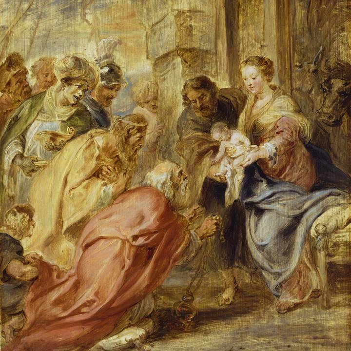 woman and group in theatre