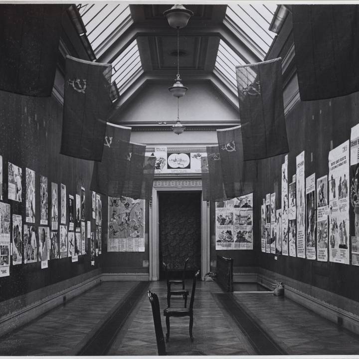 woman and group in theatre