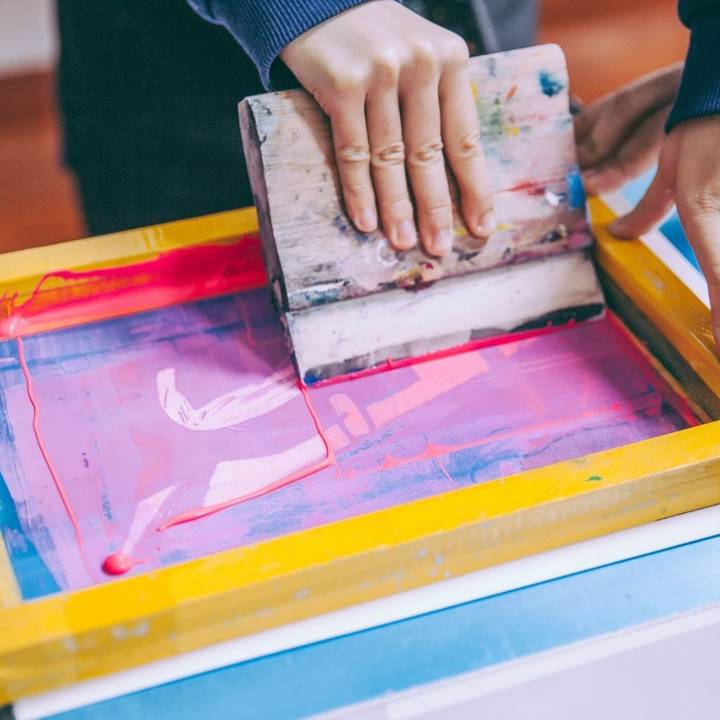 Weekend Masterclass: Experiment with Screen-Printing