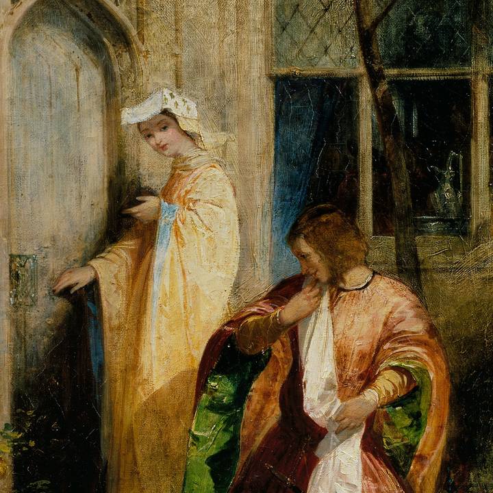woman and group in theatre