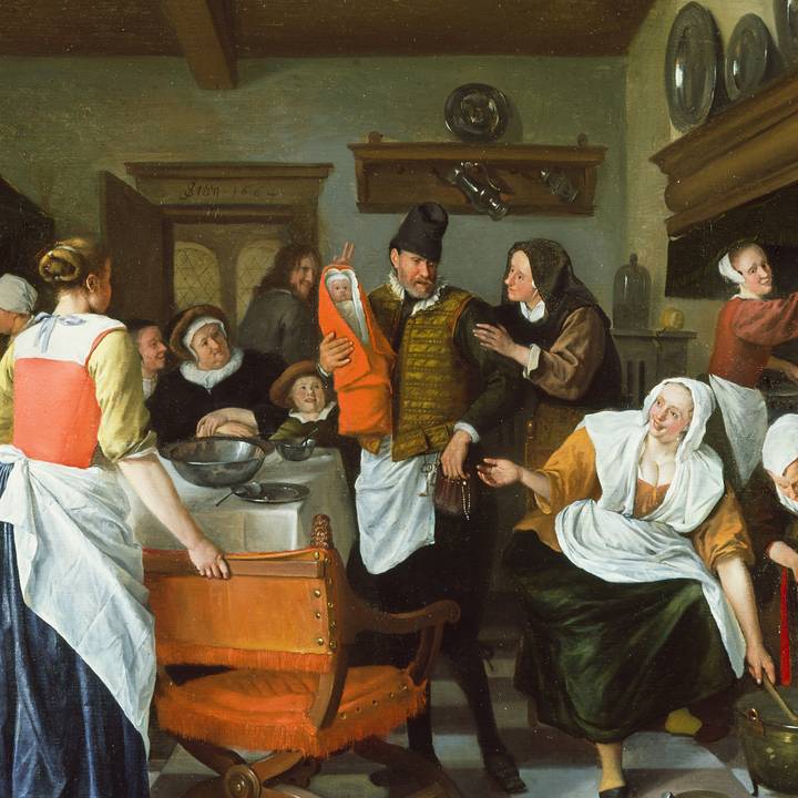 woman and group in theatre