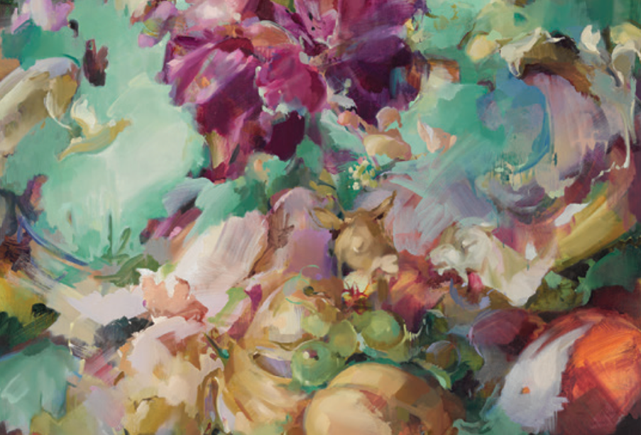 Grapes and other fruit in In a World of Pure Imagination